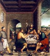BASSANO, Jacopo Supper at Emmaus sf Sweden oil painting reproduction